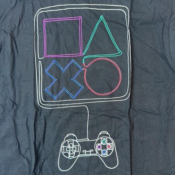 Playstation Mens Graphic T-Shirt Black New Various Sizes NWOT - Picture 5 of 11